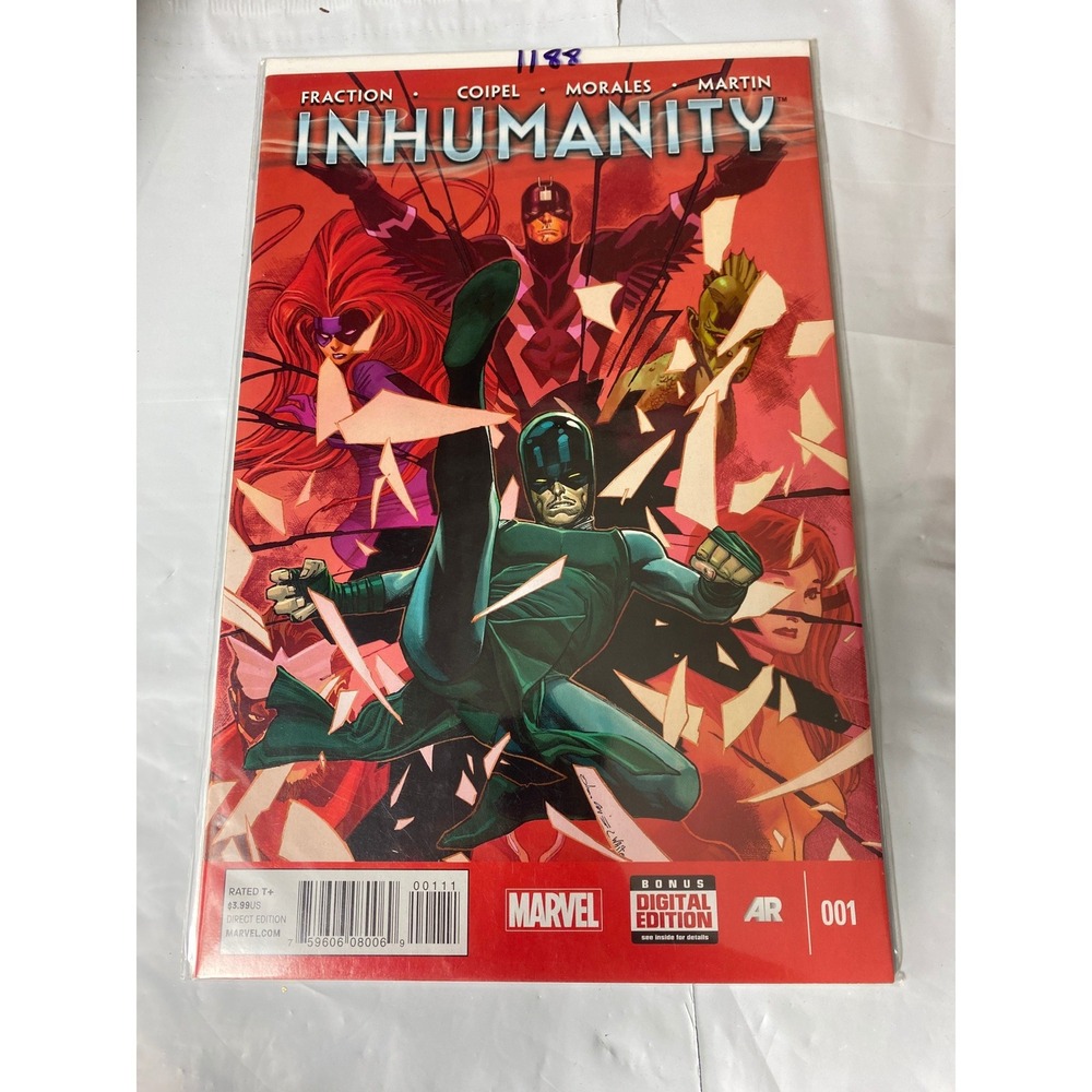 Marvel Inhumanity 001 Comic Book 2014 Matt Fraction Olivier Coipel Black Bolt
